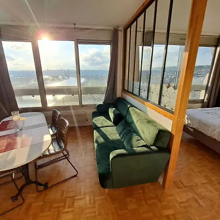 Sous Les Etoiles - Dans Gratte-ciel Avec Garage Prive Rouen